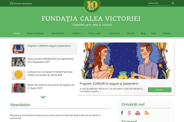 fundatiacaleavictoriei.ro site used Fundatia2017