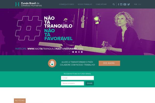 fundodireitoshumanos.org.br site used Fundobrasil2022