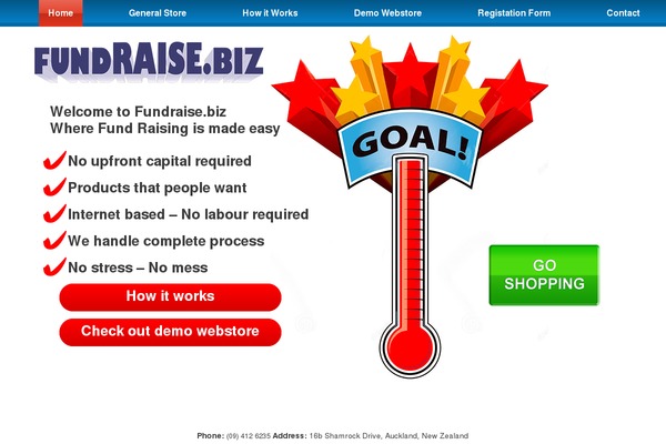 fundraise.biz site used Fd