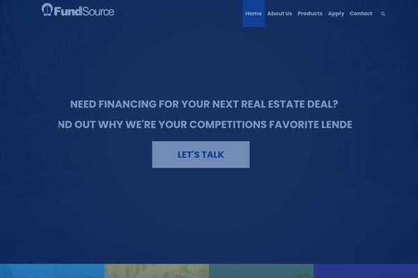 fundsourceonline.com site used Finance