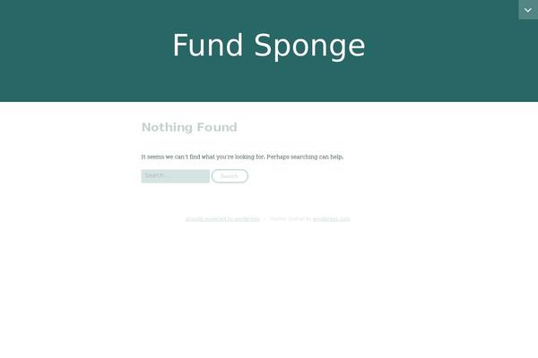 fundsponge.com site used Lyretail
