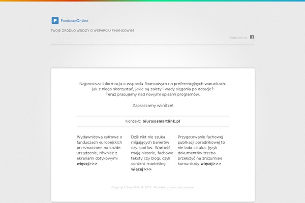 funduszeonline.pl site used Lexiity