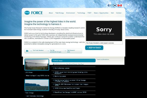 fundyforce.ca site used IMPACT