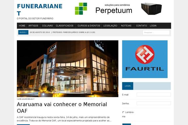 funerarianet.com.br site used Funerarianet