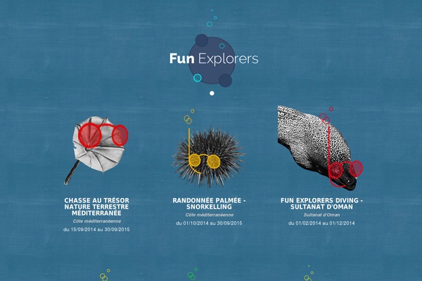funexplorers.fr site used Enquetesousmarine