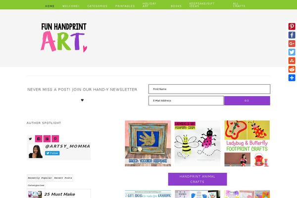 Genesis theme site design template sample