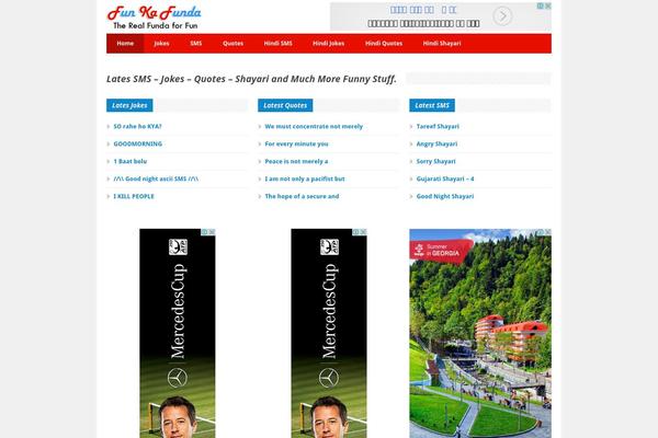funkafunda.com site used Megtext