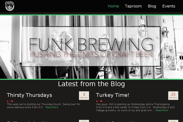 funkbrewing.com site used Funkbrewing