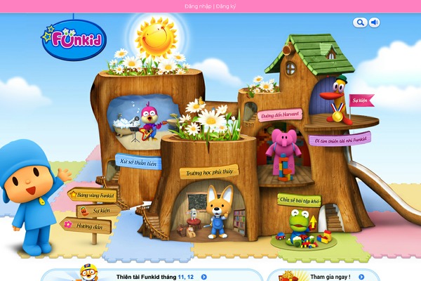 Kiddo Turf theme site design template sample