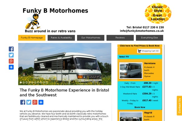 funkybmotorhomes.co.uk site used Funky_b_motorhomes