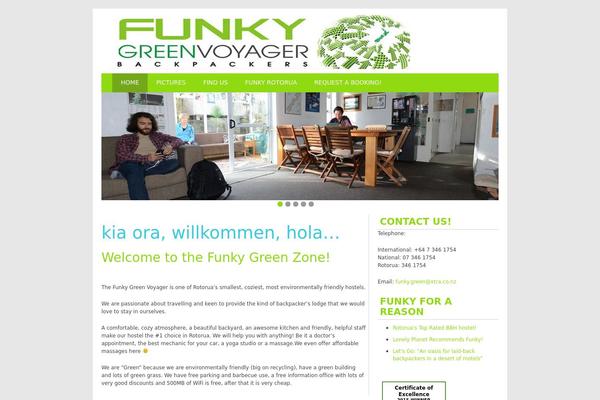 funkygreenvoyager.co.nz site used Funkygreen