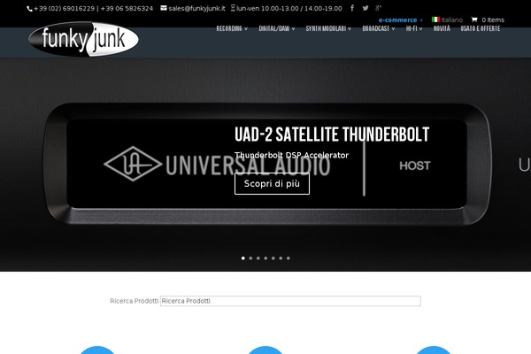 funkyjunk.it site used Divi-2023