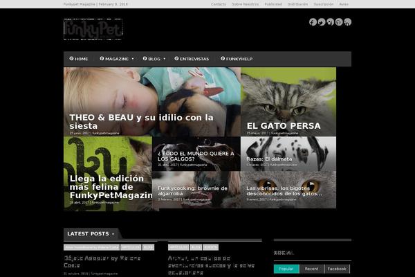 Extranews theme site design template sample