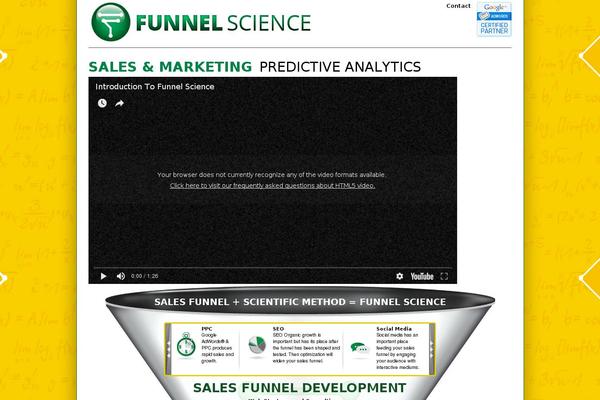 funnelscience.com site used Funnelscience