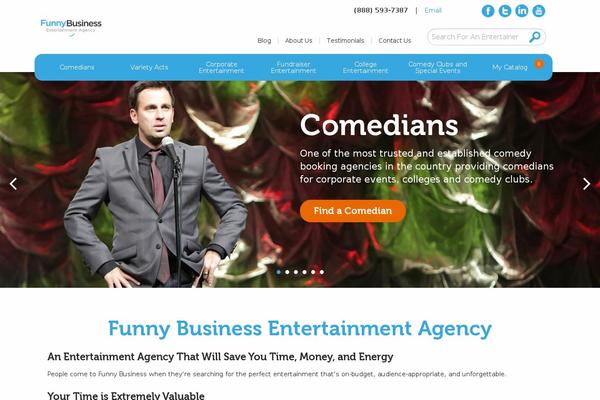 funny-business.com site used Casey-wordpress-css-master