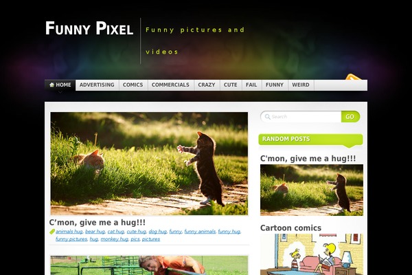 Mystique theme site design template sample