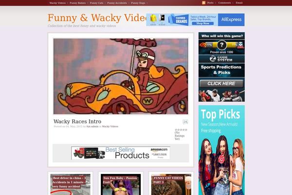 Wootube theme site design template sample