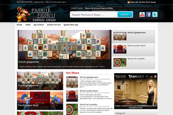 Gameup Single Pro WordPress theme theme site design template sample