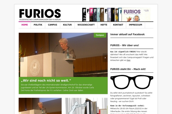 furios-campus.de site used Speak