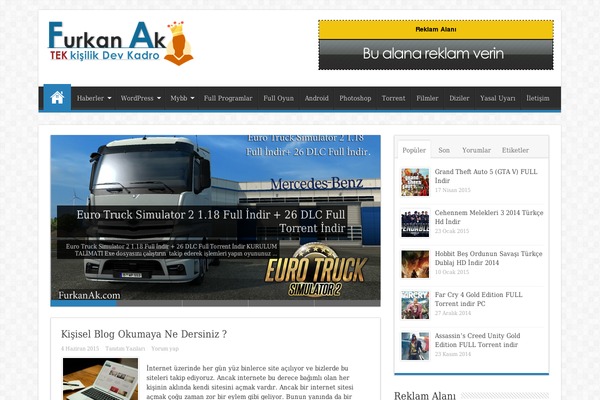 Sahifa theme site design template sample