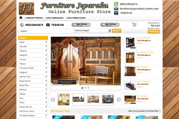 furniturejeparaku.com site used WP-Grosir