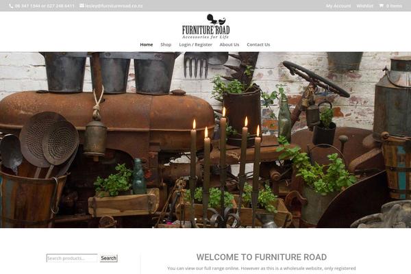 furnitureroad.co.nz site used Furniture-road-divi