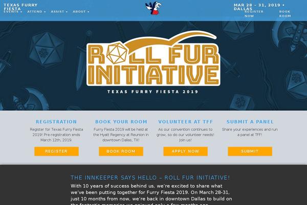 furryfiesta.org site used Tff-2018