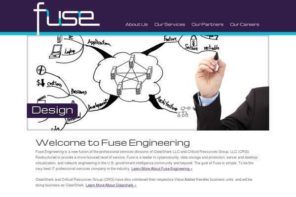 Fuse theme site design template sample
