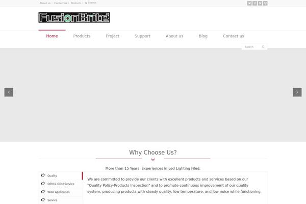 Site using Easy Table plugin
