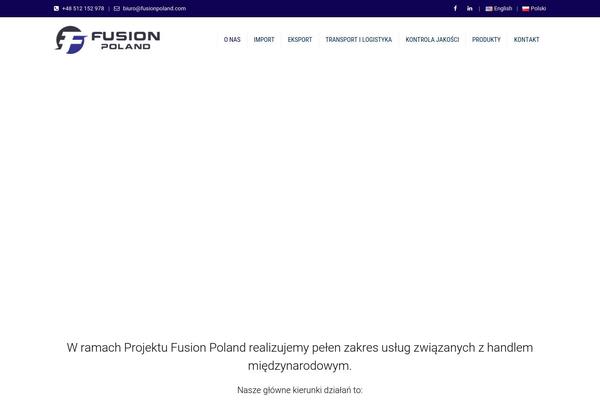 fusionpoland.com site used TransPress