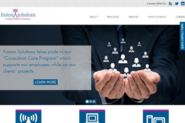 fusionsolutionsinc.com site used Fusionsolutions