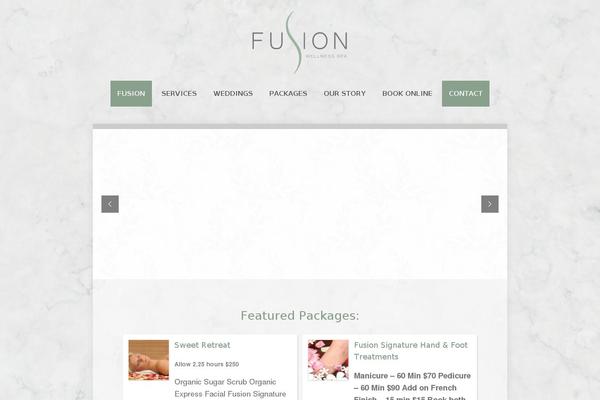 fusionwellnessspa.com site used Fusionwp