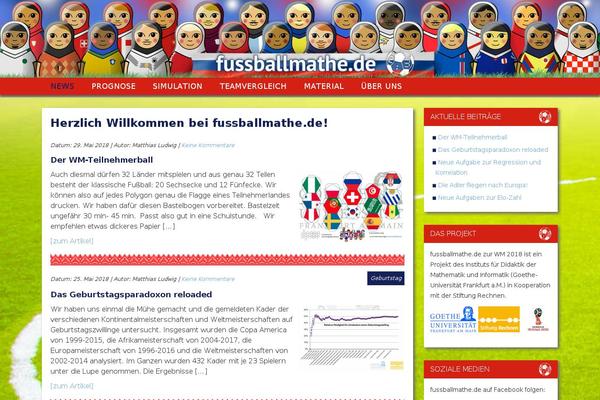 fussballmathe.de site used Fussballmathe2016
