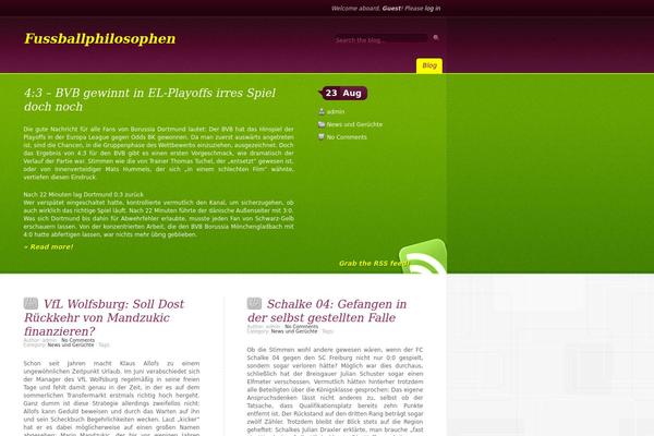 fussballphilosophen.info site used Snag