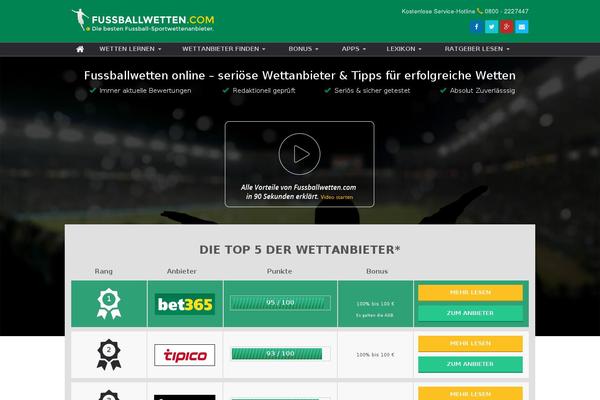 fussballwetten.com site used Fussballwetten03