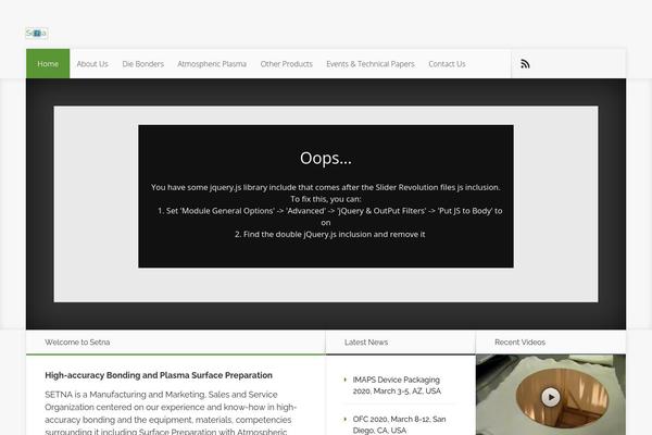 Nexus theme site design template sample