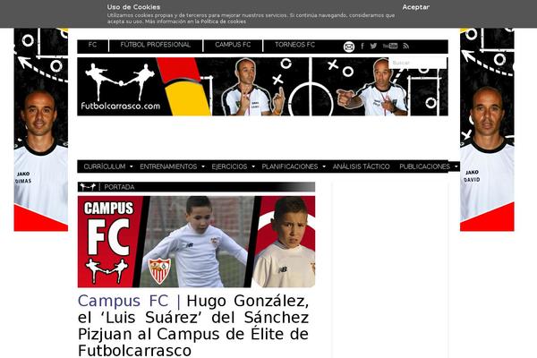 futbolcarrasco.com site used Carrasco