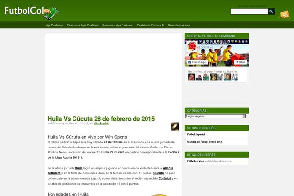 futbolcol.com site used Sitioco