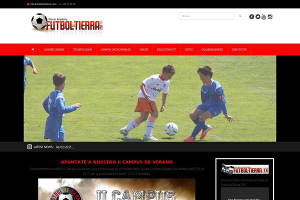 Goalklub-theme theme site design template sample