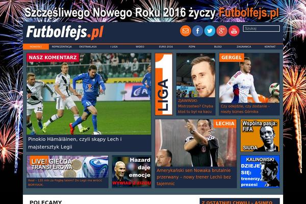 futbolfejs.pl site used Golonline