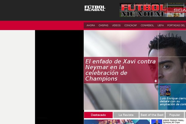 futbolmundial.net site used Master