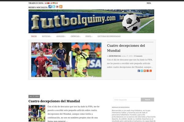 futbolquimy.com site used Palladiumize