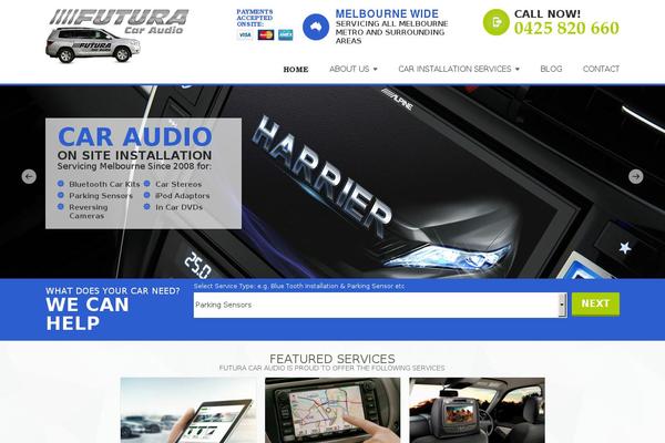 futuracaraudio.com.au site used Futura_car