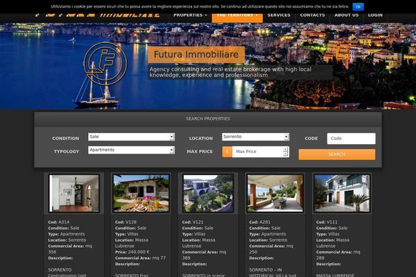 futuraimmobiliare.it site used Initializr