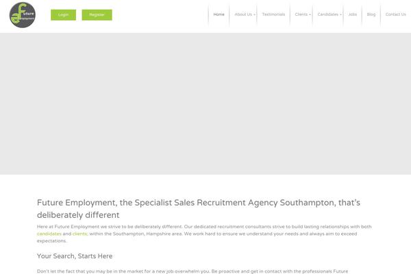 future-employment.co.uk site used Jobify-child