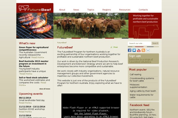 futurebeef.com.au site used Future-beef
