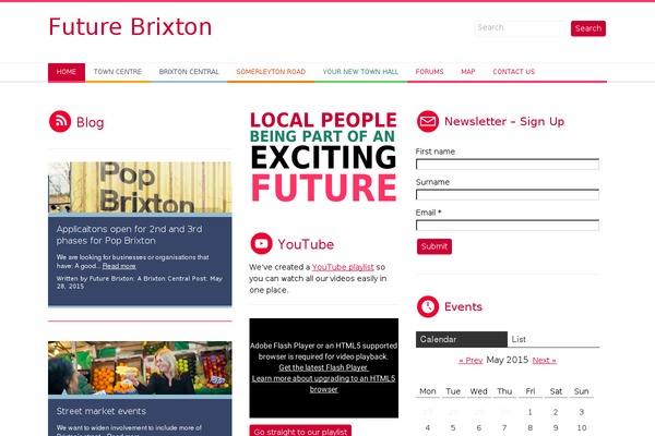 futurebrixton.org site used Futurebrixton2014