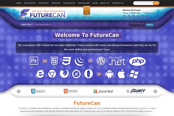 futurecan.ca site used Muiz