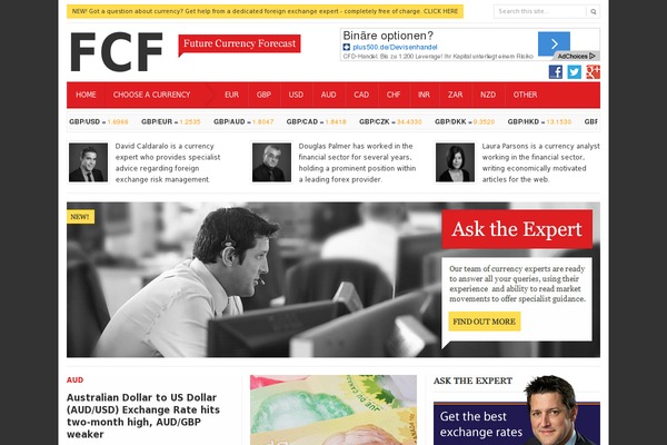 futurecurrencyforecast.com site used Fcf