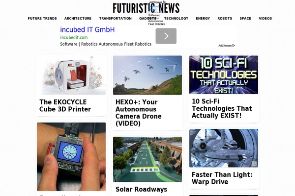 futuristicnews.com site used Futuristicnews